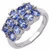 Image 1 : Sterling Silver Tanzanite Ring