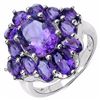Image 1 : Sterling Silver African Amethyst Ring