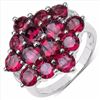 Image 1 : Sterling Silver Rhodolite Ring