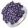 Image 1 : Sterling Silver African Amethyst Ring