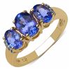 Image 1 : Sterling Silver Tanzanite Ring