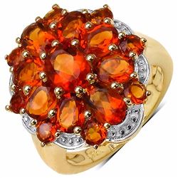 Sterling Silver Madeira Citrine Ring