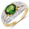 Image 1 : Sterling Silver Chrome-Diopside Ring