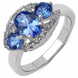 Sterling Silver Tanzanite Ring