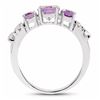Image 2 : Sterling Silver Brazil Amethyst Ring