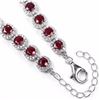 Image 3 : Natural Pigeon Blood Red Ruby Bracelet