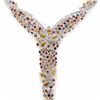 Image 2 : Natural Multi Color Sapphire Necklace