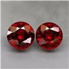 Image 1 : Natural Red Spessartite Garnet Pair  2.00 Ct.