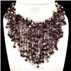 Image 1 : Natural Handmade Fancy Tourmaline Pearl Crystal Necklac