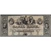 Image 1 : 1800's $50 Canal Bank New Orleans Obsolete Note