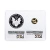 Image 2 : 2016-W American Silver & Gold Eagle 30th Anniversary Proof Bimetallic Set PCGS P