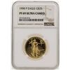 Image 1 : 1990-P $25 American Gold Eagle Coin NGC PF69 Ultra Cameo