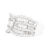 Image 2 : 14KT White Gold Ladies 2.60ctw Diamond Ring