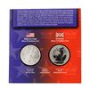 Image 2 : Legacies of Freedom Silver 2 Coin Set