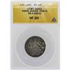 Image 1 : 1787 Papal States Pius VI 2 Giulio Coin ANACS VF20