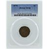 Image 1 : 1876 Indian Head Cent Coin PCGS VF20