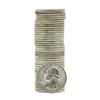 Image 1 : Roll of (40) 1949-D Brilliant Uncirculated Washington Quarters