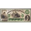 Image 1 : 1800's $50 Citizens Bank of Louisiana Obsolete Note