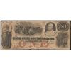 Image 1 : 1861 $1 The Bank of the State South Carolina Obsolete Note