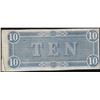 Image 2 : 1864 $10 Confederate States of America Note