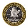 Image 2 : .999 Silver Sam's Town Las Vegas $10 Casino Limited Edition Gaming Token
