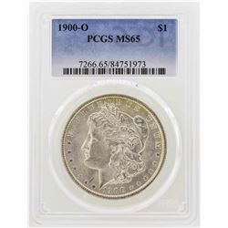 1900-O $1 Morgan Silver Dollar Coin PCGS MS65