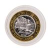 Image 1 : .999 Silver Flamingo Laughlin, Nevada $10 Casino Limited Edition Gaming Token
