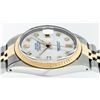 Image 5 : Rolex Men's Two Tone 14KT Yellow Gold Diamond Datejust Wristwatch