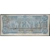 Image 2 : 1864 $20 Confederate States of America Note