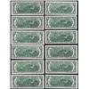 Image 2 : District Set of (12) 1976 $2 Federal Reserve Notes