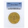 Image 1 : 1924 $20 St. Gaudens Double Eagle Gold Coin PCGS MS65
