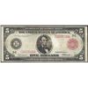 Image 1 : 1914 $5 Federal Reserve Note Red Seal