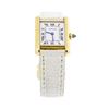 Image 1 : Ladies Cartier 18KT Yellow Gold Tank Louis Wristwatch