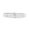 Image 1 : 18KT White Gold 0.40ctw Diamond Band Ring