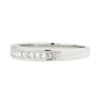 Image 2 : 18KT White Gold 0.40ctw Diamond Band Ring