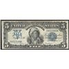 Image 1 : 1899 $5 Indian Chief Silver Certificate Bank Note