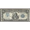 Image 1 : 1899 $5 Indian Chief Silver Certificate Bank Note