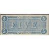 Image 2 : 1864 $5 Confederate States of America Note