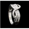 Image 4 : 18KT White Gold 1.00ctw Diamond Ring