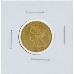 1887-S $5 Liberty Head Half Eagle Gold Coin