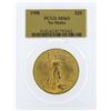 Image 1 : 1908 No Motto $20 St. Gaudens Double Eagle Gold Coin PCGS MS63