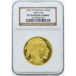 2007-W American Buffalo Gold Coin NGC PF70 Ultra Cameo