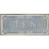 Image 2 : 1864 $10 Confederate States of America Note