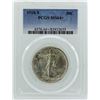 Image 1 : 1918-S Walking Liberty Half Dollar Coin PCGS MS64+