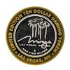 Image 2 : .999 Silver Mirage Las Vegas Nevada $10 Casino Limited Edition Gaming Token