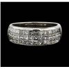 Image 1 : Platinum 1.00ctw Diamond Ring