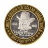 Image 2 : .999 Silver Sam's Town Las Vegas $10 Casino Limited Edition Gaming Token