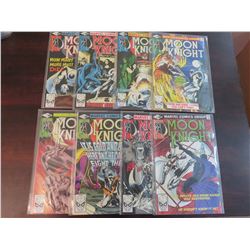Moon Knight #2 through #9 inclusive