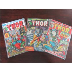 Mighty Thor #213, 217, 220