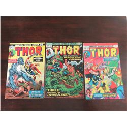 Mighty Thor #224, 227, 234
